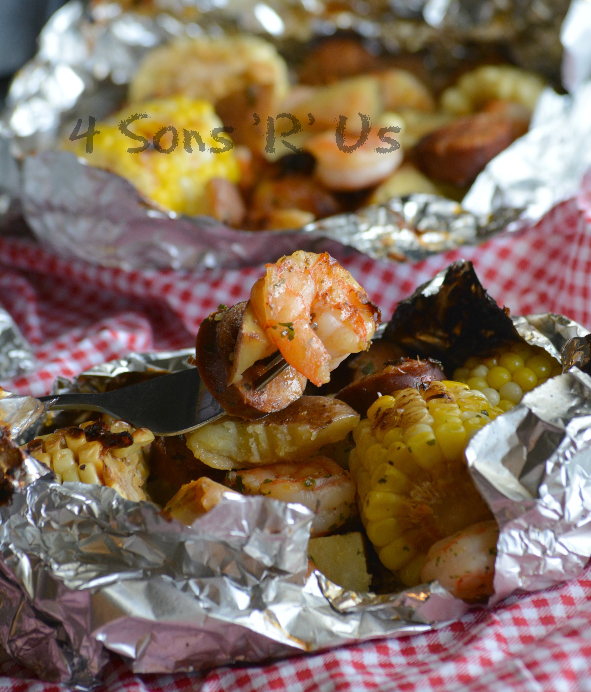 Low Country Boil Foil Packets 4 Sons 'R' Us