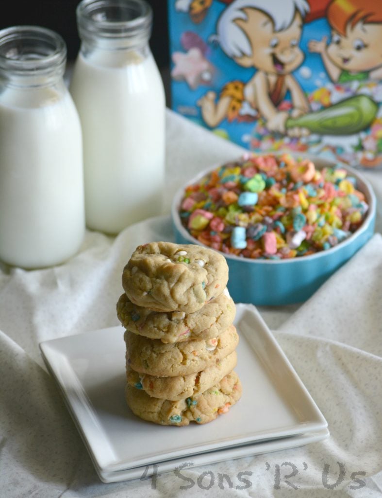 Marshmallow Fruity Pebble Crunch Brown Butter Cookies 6