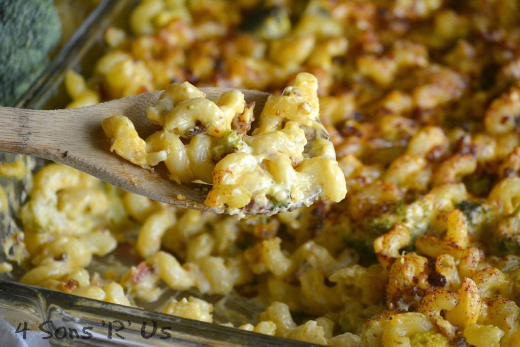 Smoked Bacon Broccoli Cheddar Mac & Cheese