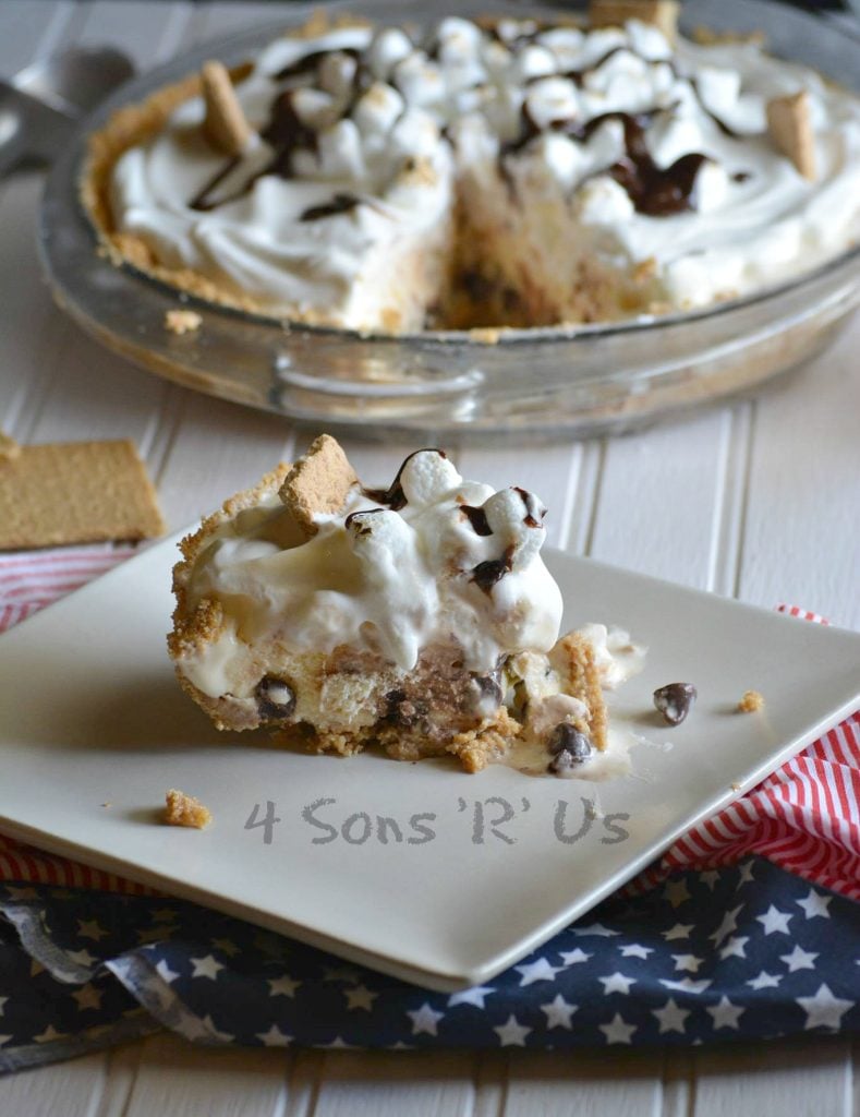 S'mores Ice Cream Pie 3