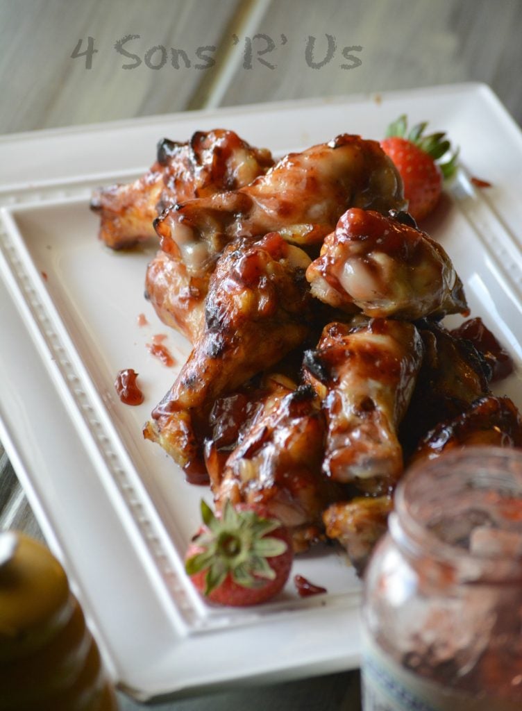 Strawberry Jalapeno Chicken Wings 4