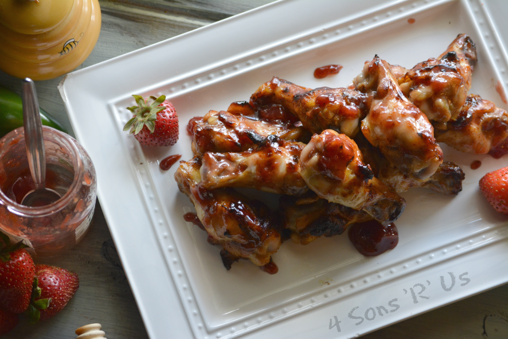 Strawberry Jalapeno Chicken Wings 5