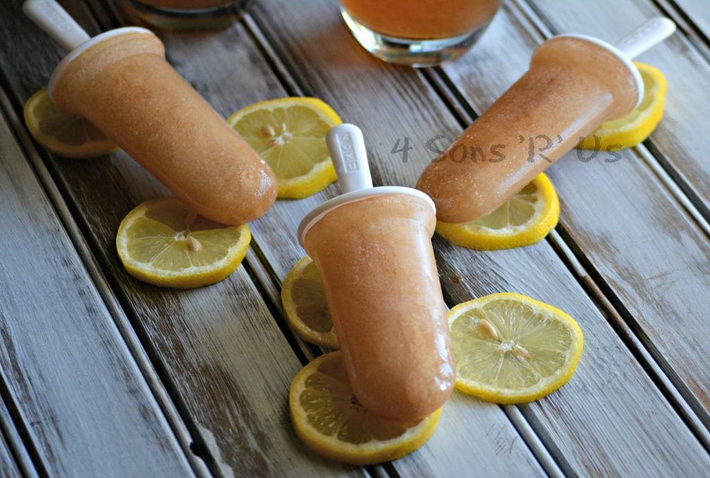 Half & Half (Sweet Tea Lemonade) Popsicles 2