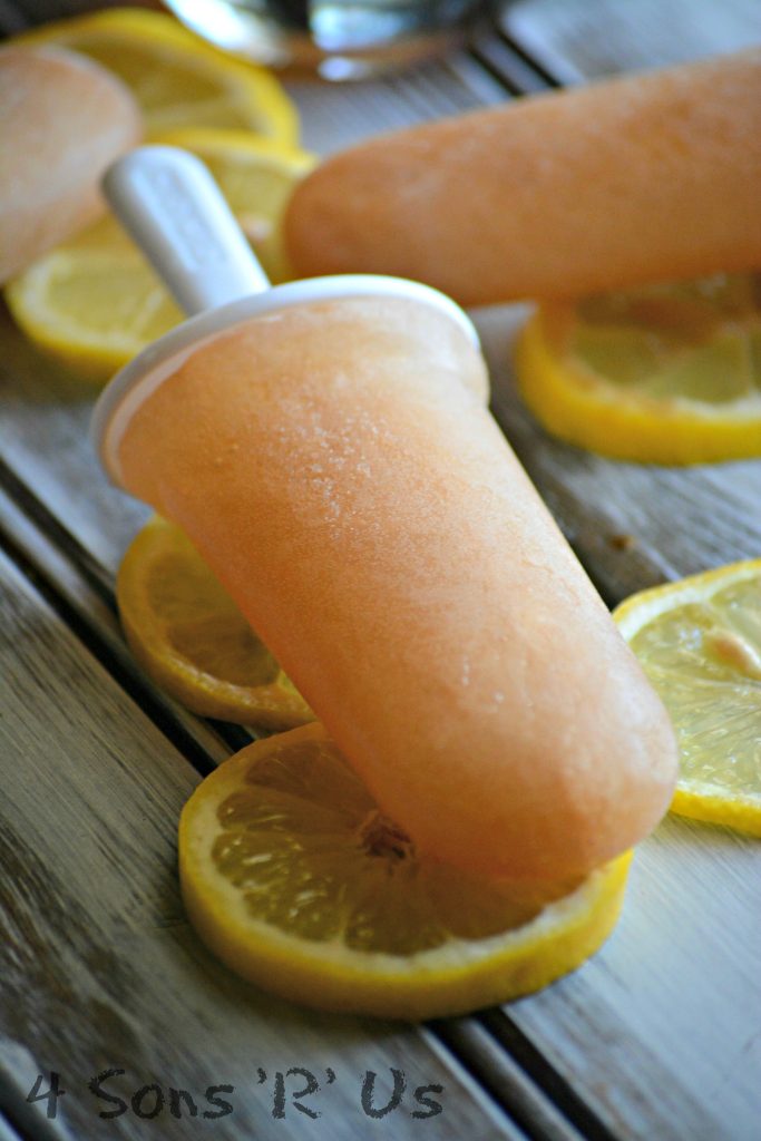 Half & Half (Sweet Tea Lemonade) Popsicles