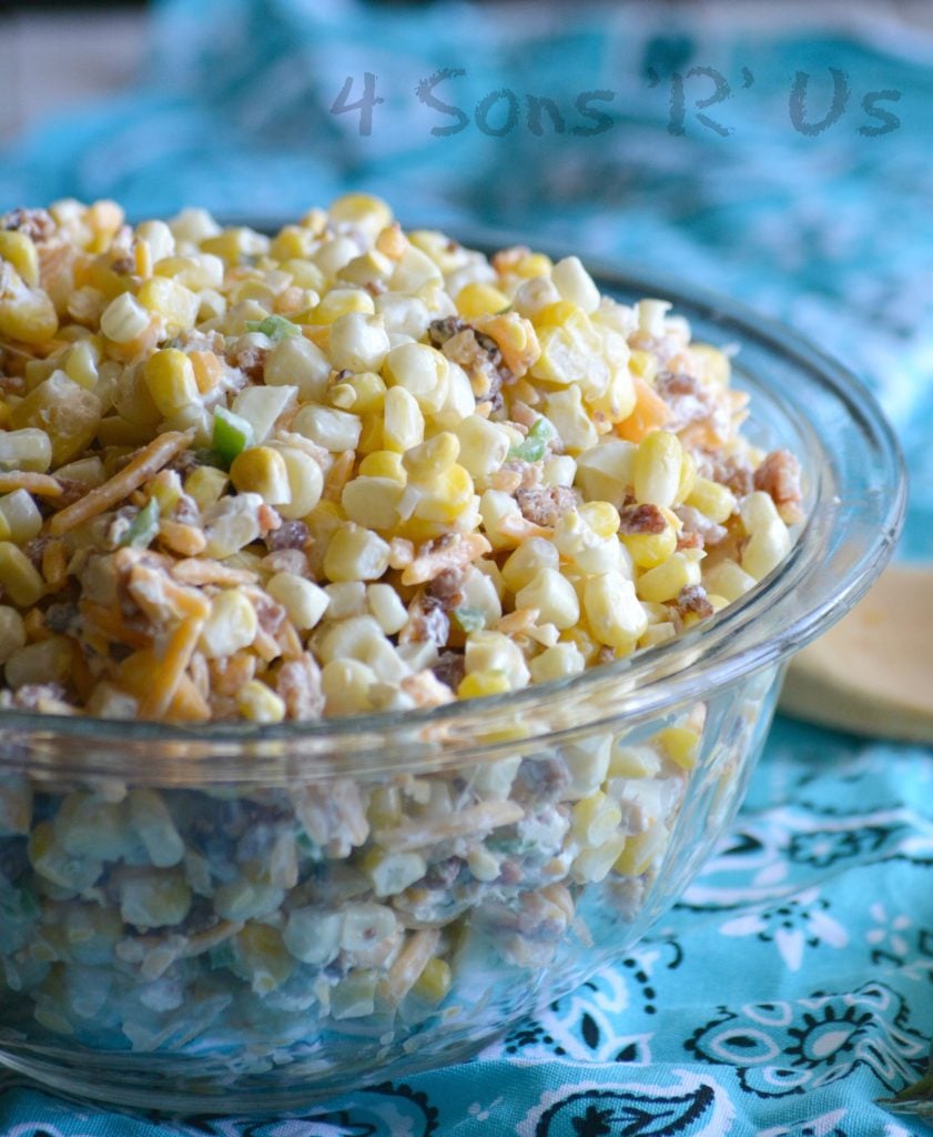 Jalapeno Popper Grilled Corn Salad 3