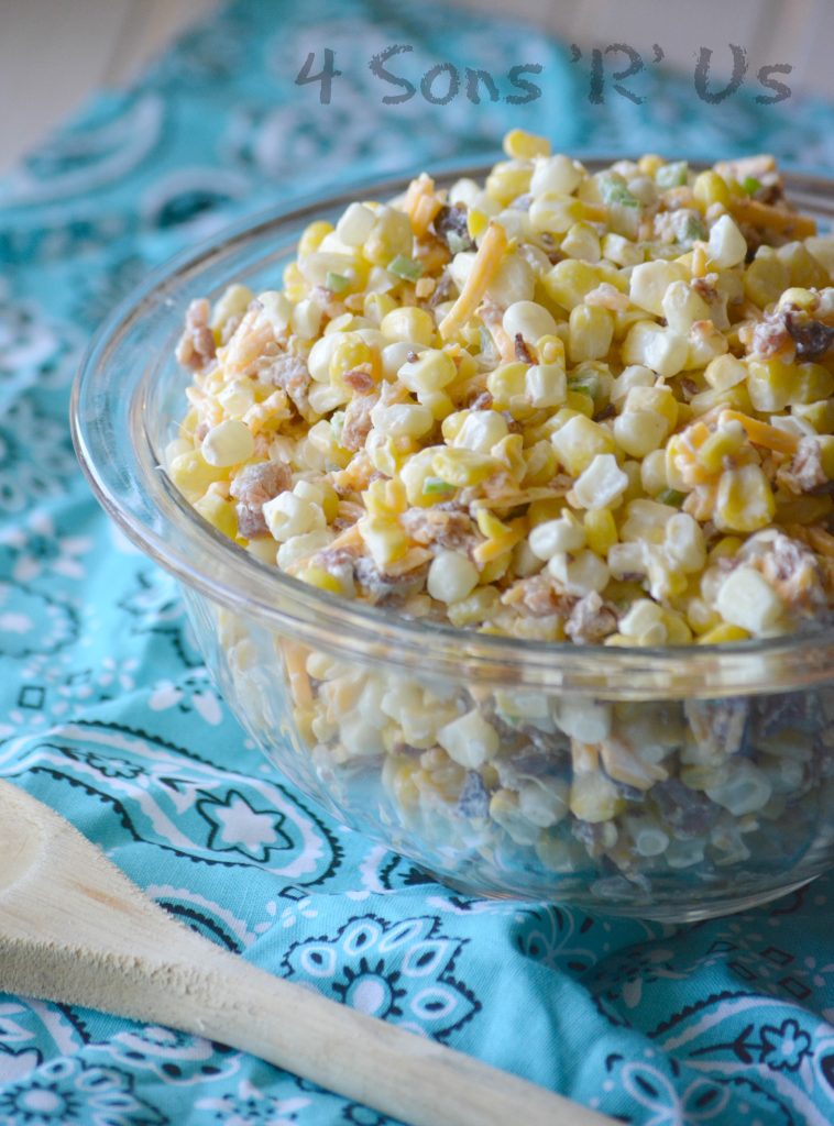 Jalapeno Popper Grilled Corn Salad
