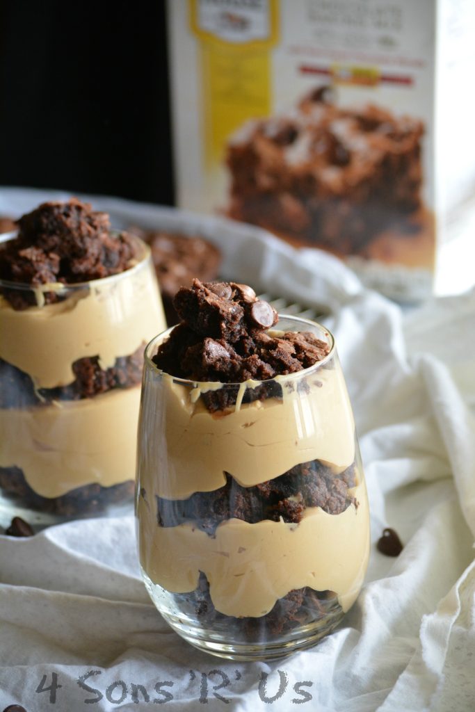 Cookie Butter Fudge Brownie Trifle