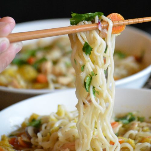 Asian Chicken Noodle Soup - 4 Sons 'R' Us