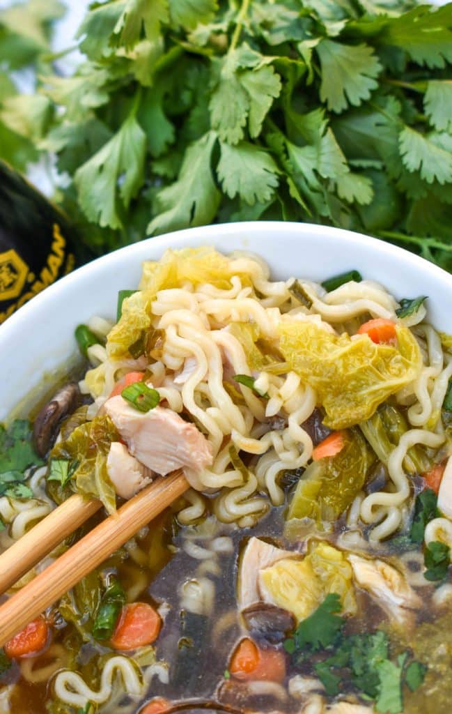 Asian Chicken Noodle Soup - 4 Sons 'r' Us