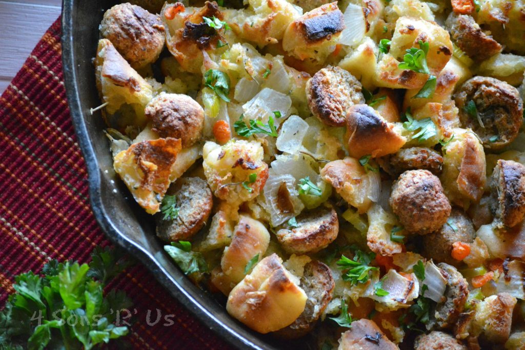 Ciabatta & Meatball Italian Style Stuffing