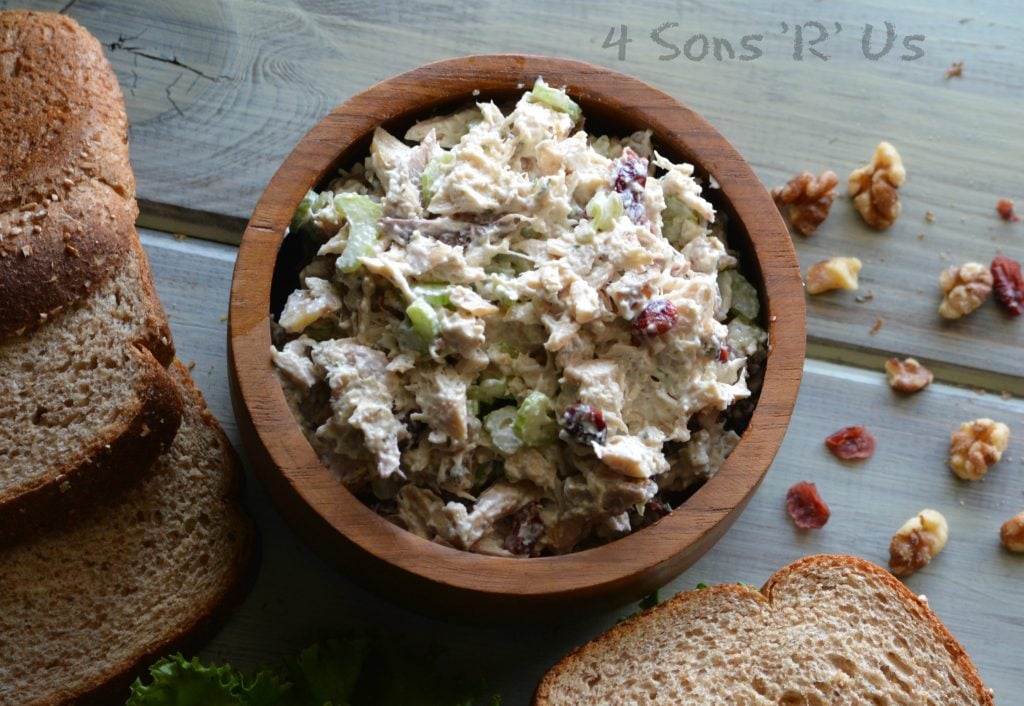 Cranberry Walnut Chicken Salad