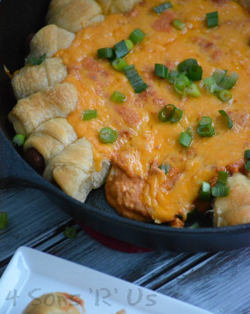 Chili Cheese Dog Pull Apart Dip