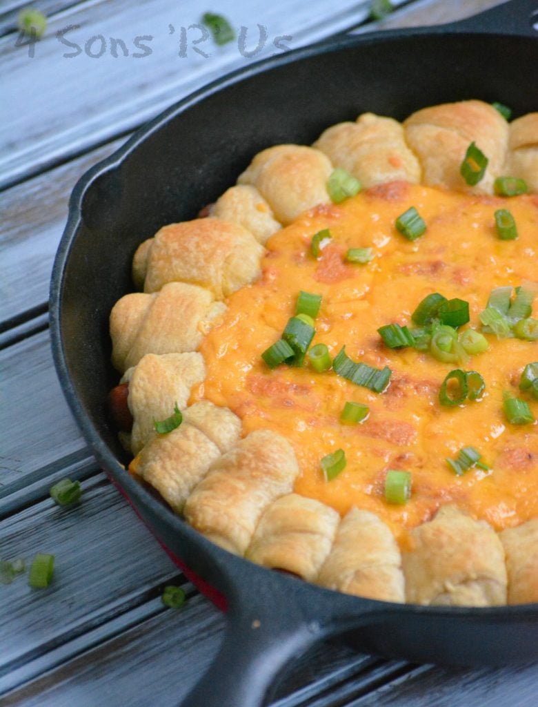 Chili Cheese Dog Pull Apart Dip