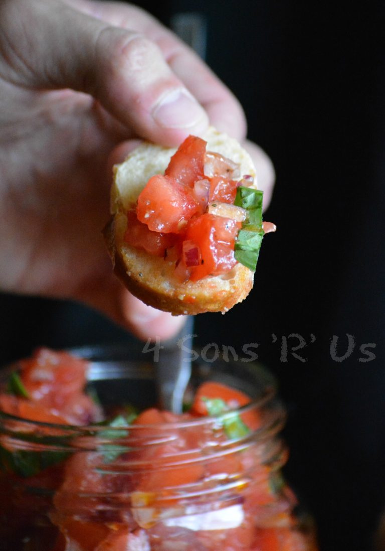 Italian Bruschetta Style Salsa - 4 Sons 'R' Us