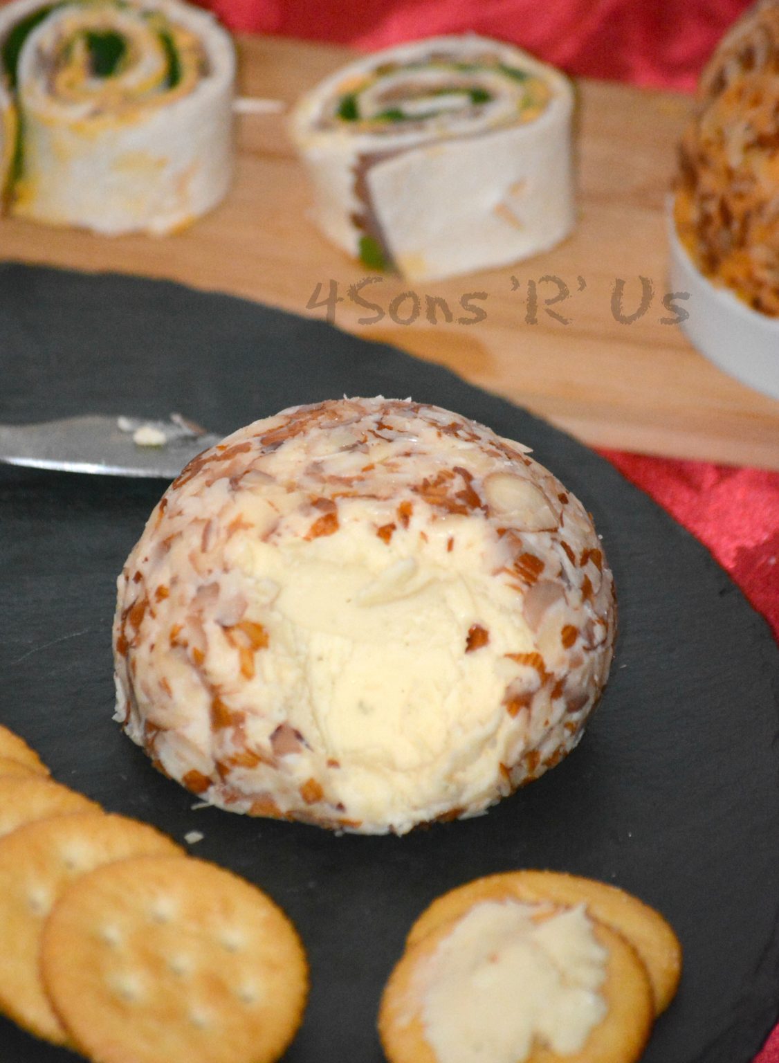 Roast Beef & Cheddar Horseradish Pinwheels 4 Sons 'R' Us