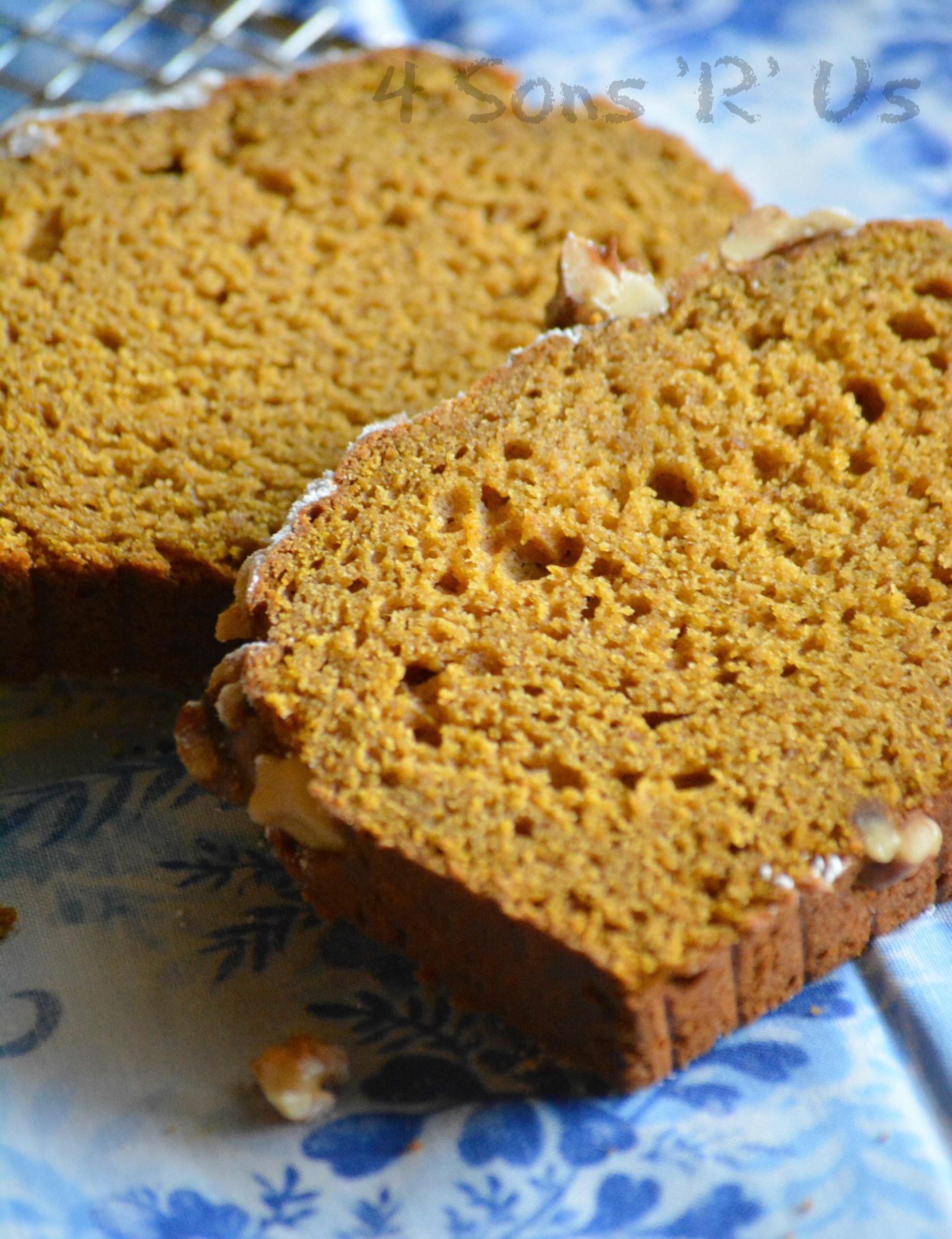 Vanilla Pudding Pumpkin Cake Bread