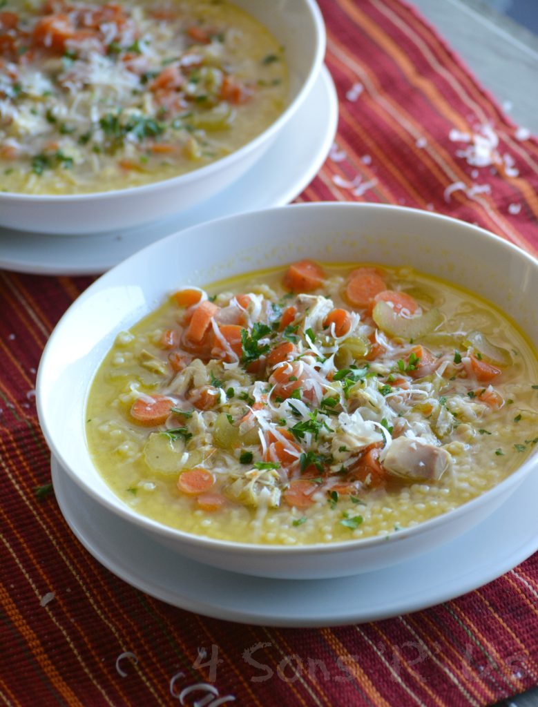 Nonna's Italian Style Chicken Noodle Soup - 4 Sons 'R' Us