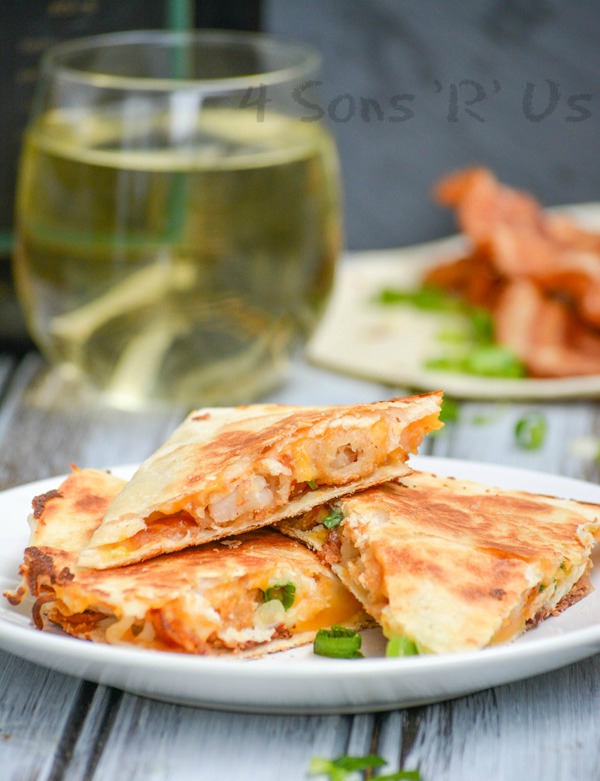 Shrimp & Bacon Quesadillas