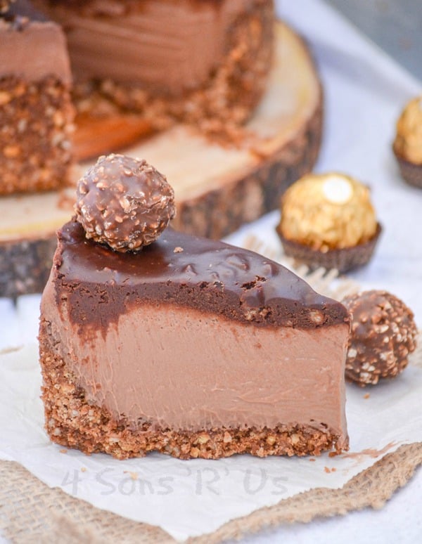 Ferrero Rocher Nutella Cheesecake