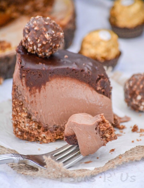 Ferrero Rocher Nutella Cheesecake