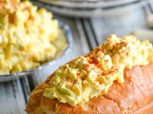 Deviled Egg Salad Sandwich - Julie's Eats & Treats ®