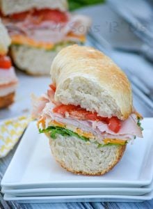 Cold Cut Bundt Pan Sub Sandwich - 4 Sons 'R' Us