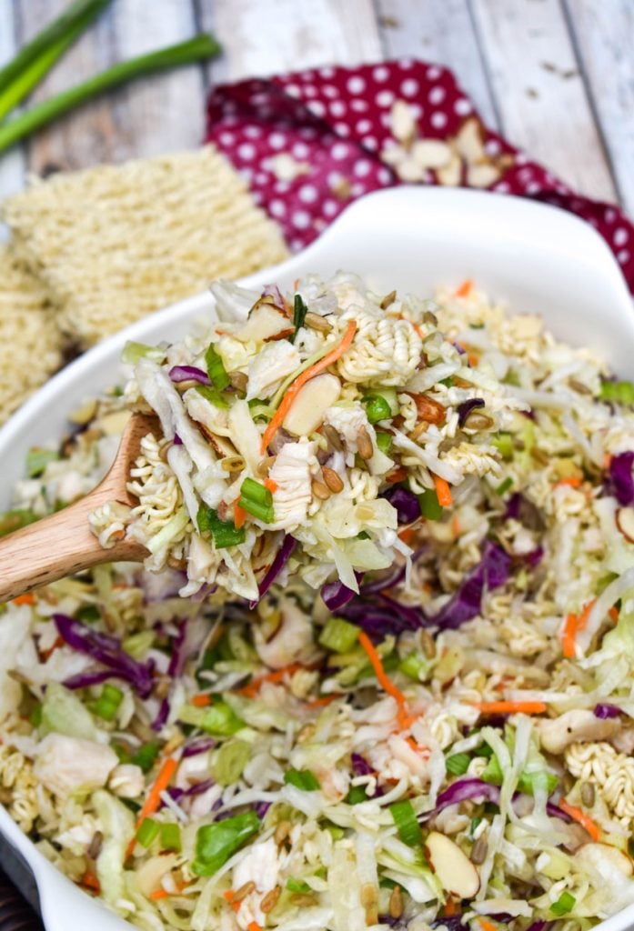 Crunchy Chinese Chicken Salad - 4 Sons 'R' Us