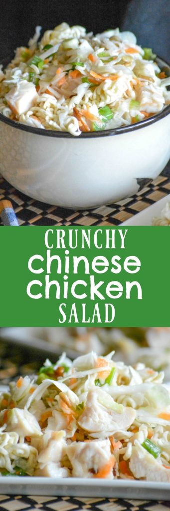 Crunchy Chinese Chicken Salad - 4 Sons 'R' Us