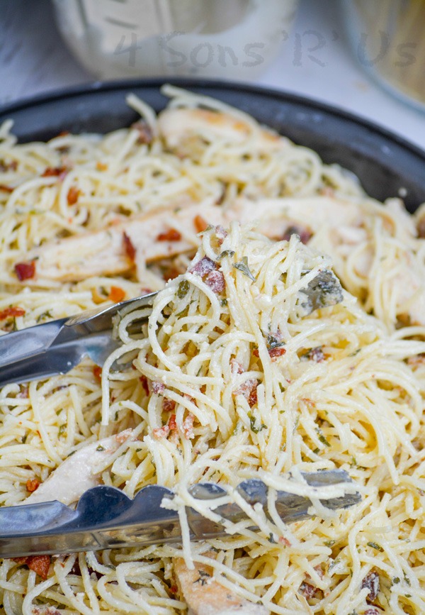 Chicken Bacon Caesar Pasta