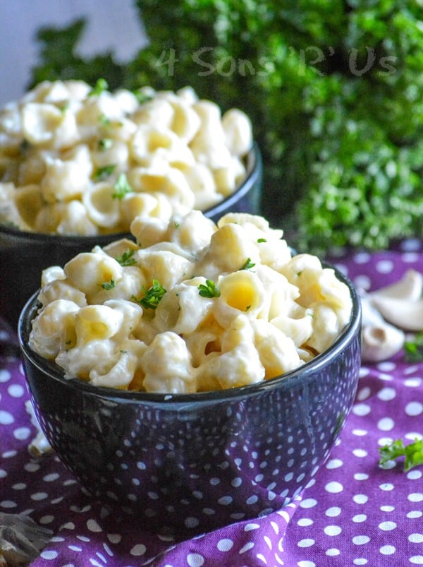 Garlic Butter Pasta Shells