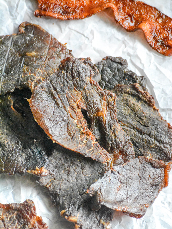 Oven Beef Jerky - casey's kitch