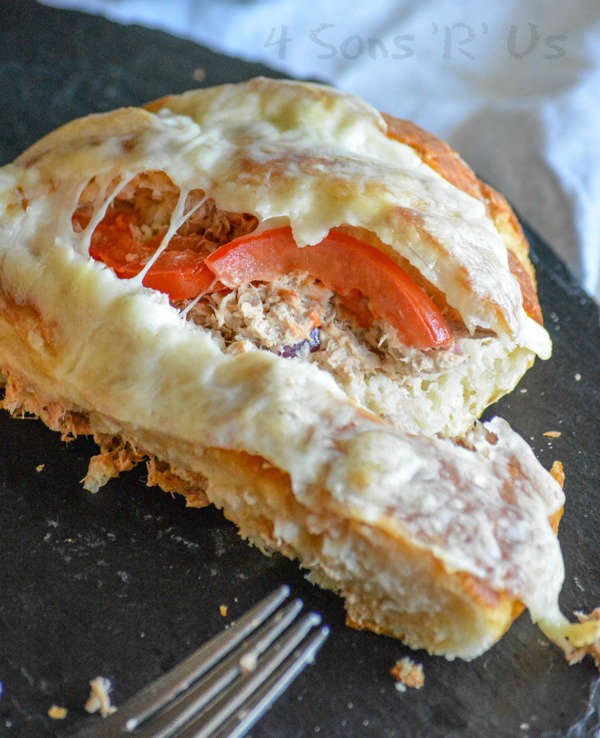 Pull Apart Tuna Melt Loaf