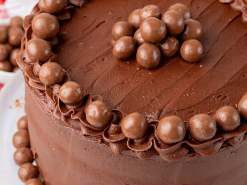 Chocolate Malt Cake Recipe - BettyCrocker.com