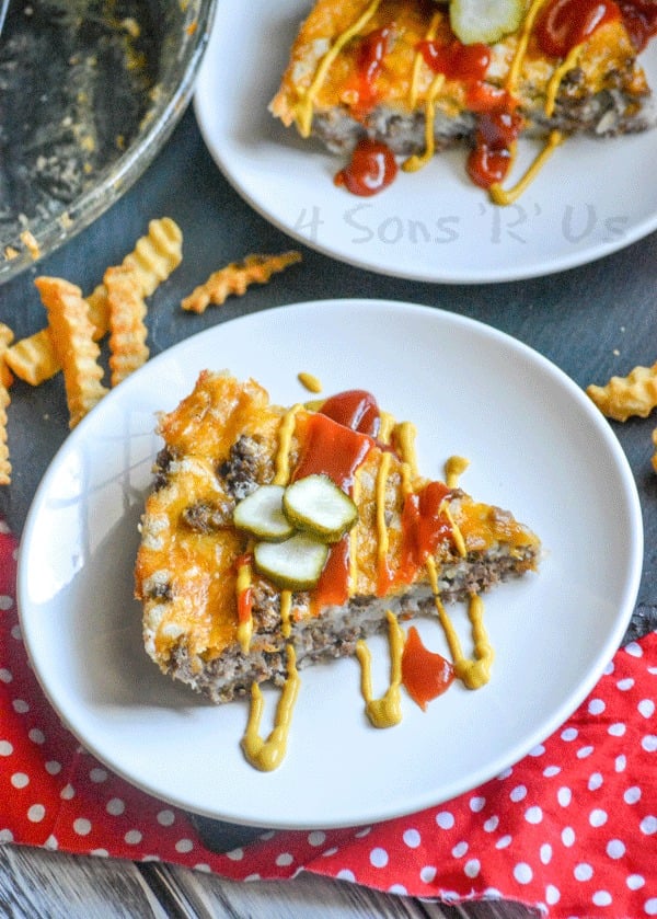 Grandma's Easy Cheeseburger Pie