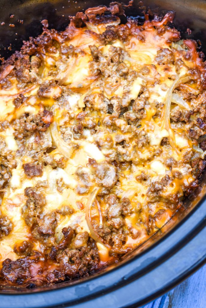 Slow Cooker Beef & Potatoes Au Gratin 4 Sons 'R' Us