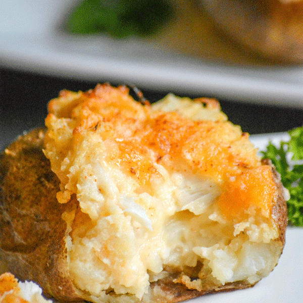 Twice Baked Crab Stuffed Potatoes - 4 Sons 'R' Us