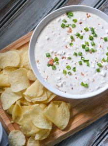 Creamy Bacon Horseradish Dip - 4 Sons 'R' Us