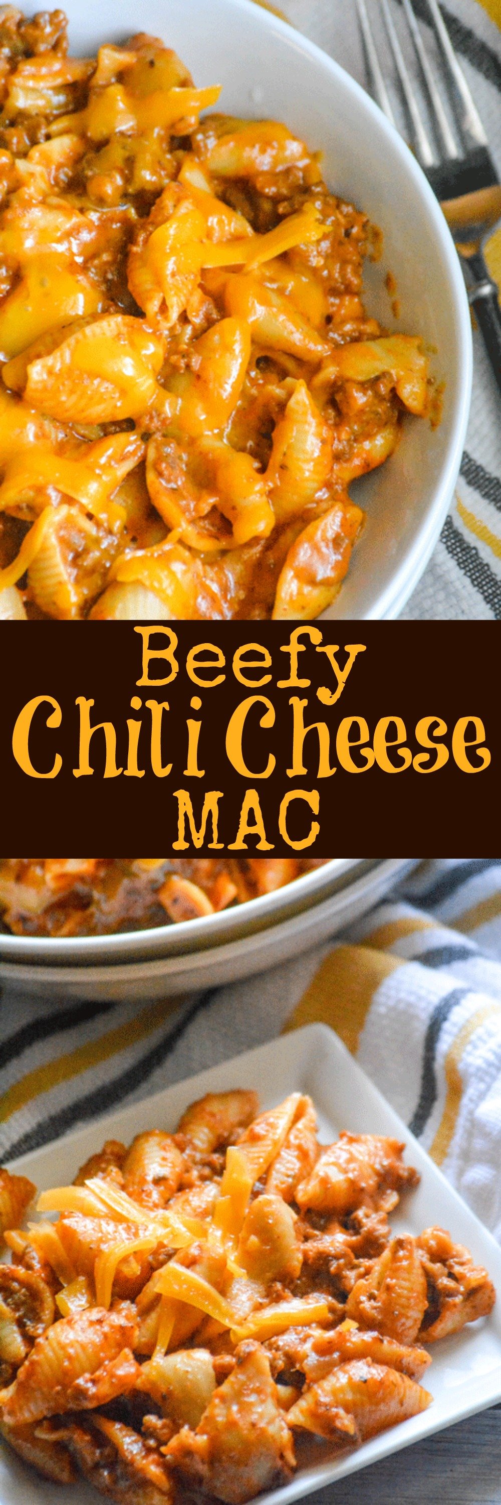 Looking for a quick & easy dinner idea that the whole family will be excited for? This hearty Beefy Chili Cheese Mac features three of our favorite things: Beef, Pasta, and Cheese. It's guaranteed to have everyone running for the table, and clamoring for seconds.