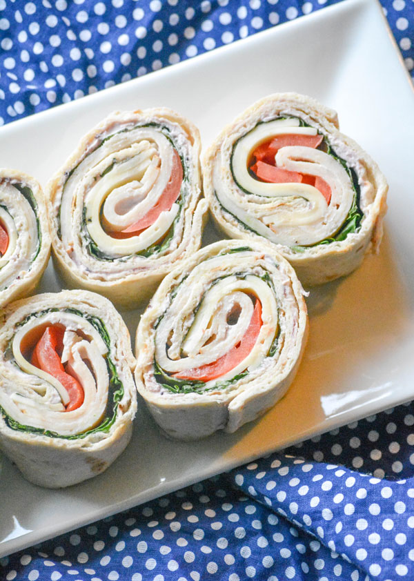 Turkey & Swiss Wrap - Tried and Tasty