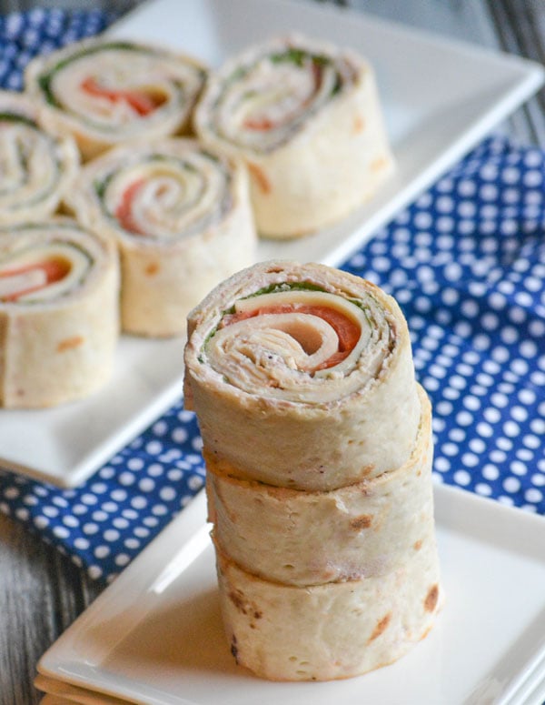 Copy Cat Costco Turkey Swiss Pinwheels