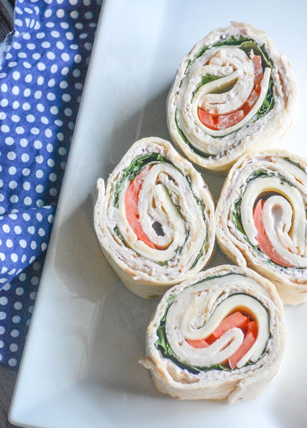 Copy Cat Costco Turkey Swiss Pinwheels