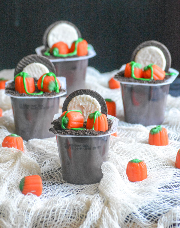 Moonlit Pumpkin Patch Pudding Snacks