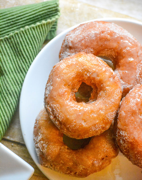 Quick & Easy Apple Cider Glazed Donuts