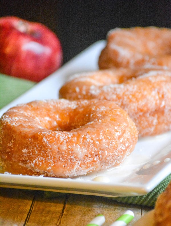 Quick & Easy Apple Cider Glazed Donuts