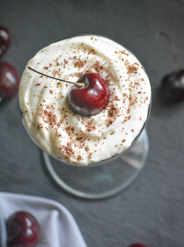 Black Forest Cherry Cheesecake Dessert Cups