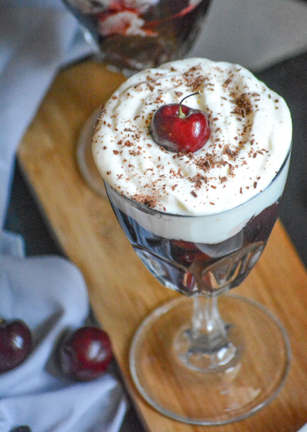 Black Forest Cherry Cheesecake Dessert Cups