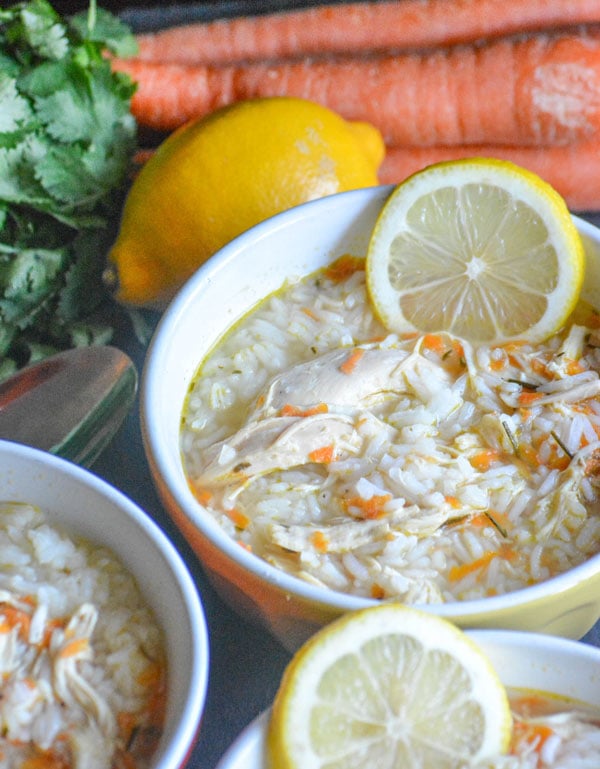 Copy Cat Taziki's Greek Lemon Chicken Soup