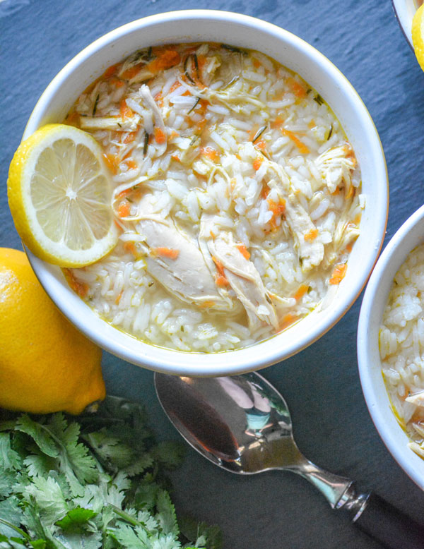 Copy Cat Taziki's Greek Lemon Chicken Soup