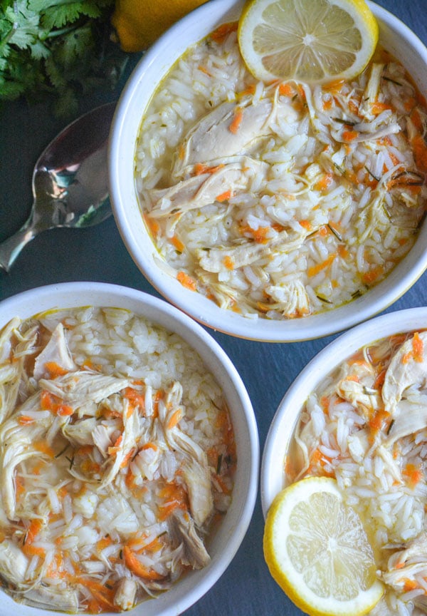 Copy Cat Taziki's Greek Lemon Chicken Soup