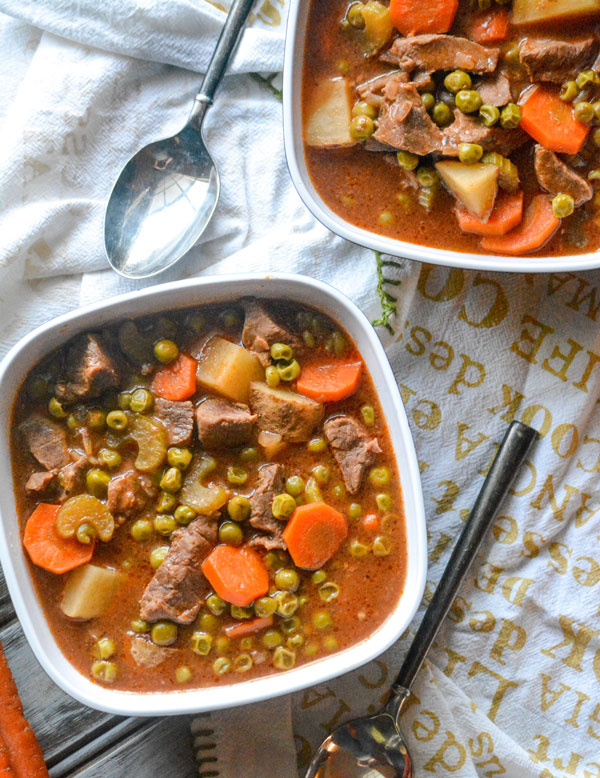 Slow Cooker Apple Cider Beef Stew